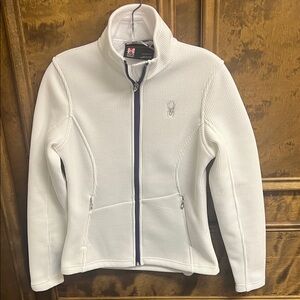 Spyder Women's White Core Sweater Jacket
